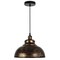 Cwi Lighting Vogel 1 Light Down Pendant With Antique Copper Finish 9612P15-1-128 - alternate 1
